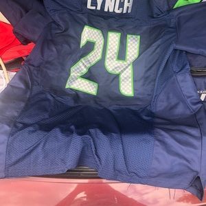 Seahawk Marshawn Lynch Jersey